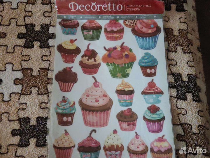 Декоративные наклейки decoretto