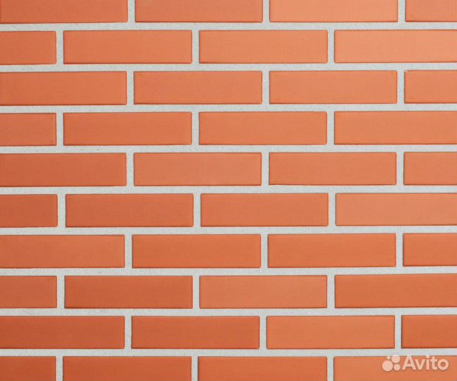 Лицевой кирпич красный