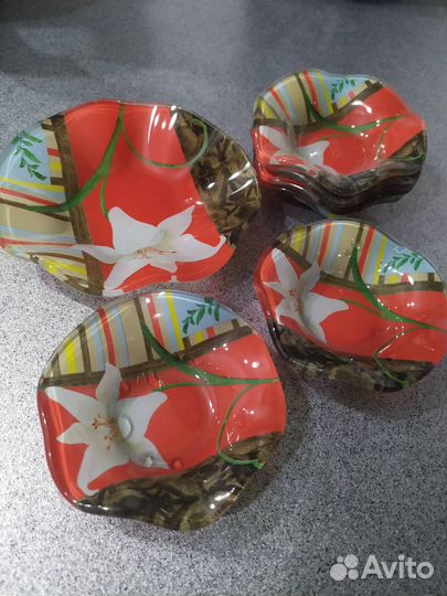 Салатницы стекло