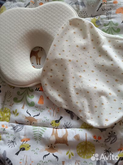 Детская подушка для новорожденных