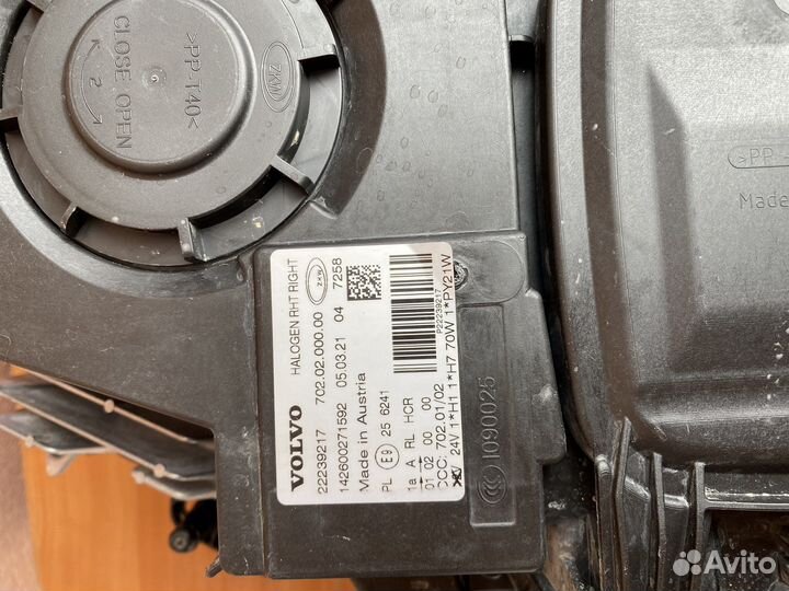 Фара правая volvo FH(4)