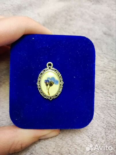 Подвеска в винтажном стиле, ручная работа