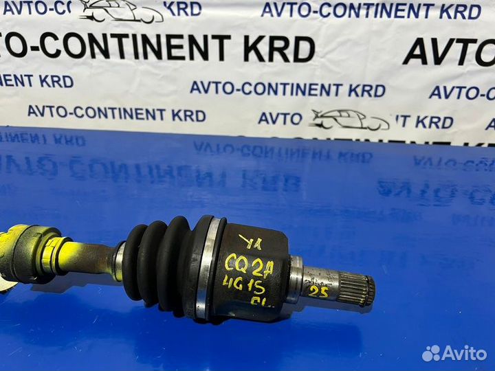 Привод передний левый Mitsubishi Dingo CQ2A 4G15