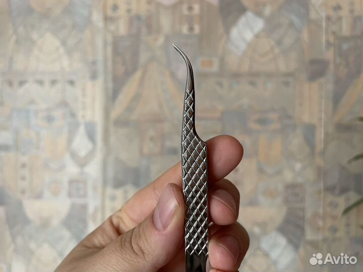 Пинцет для наращивания ресниц