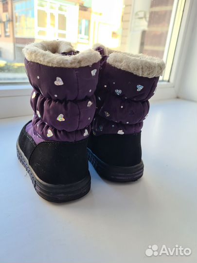 Ботинки зимние для девочки