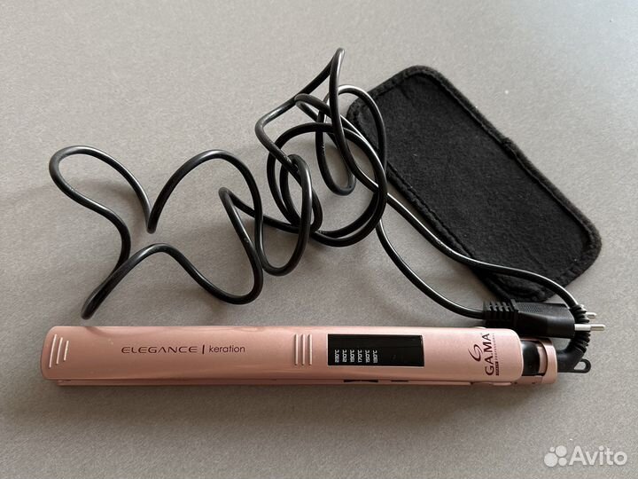 Выпрямитель для волос gama elegance