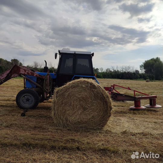 Сено в рулонах
