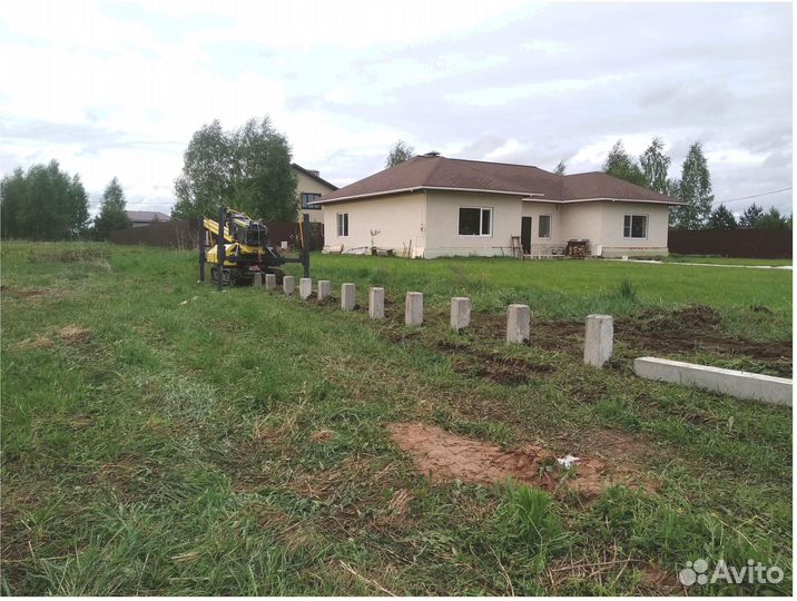 Фундамент из жб свай