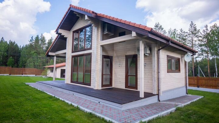 Дом 130 м² на участке 12 сот.