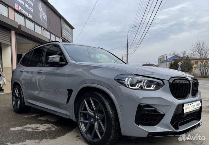 Сплиттер губа передний BMW X3M F97 X4M f98