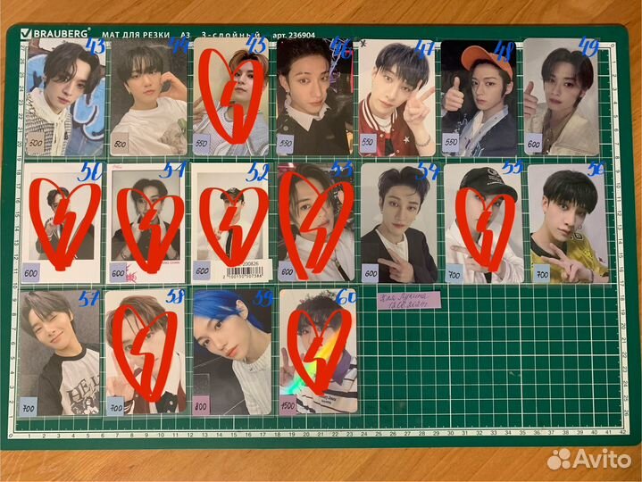 Stray kids карты и др.стафф