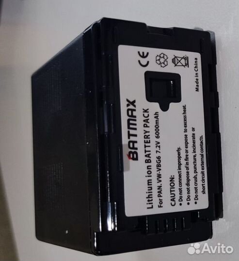 Аккумулятор для видеокамеры