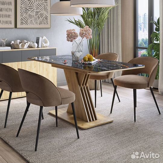 Стол обеденный раздвижной 130*160 (160*77)