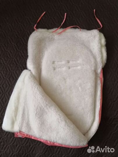 Зимний меховой комплект на выписку Opcetto (девочк