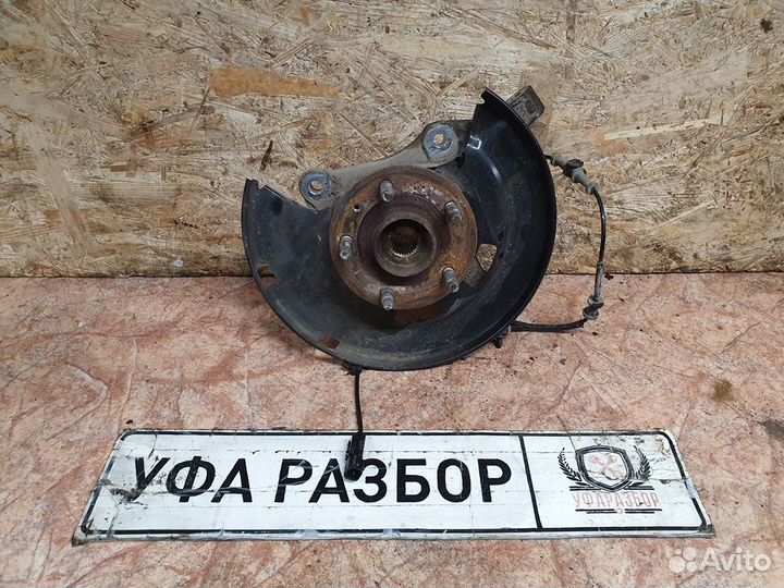 Кулак+ступица+датчик ABS передний левый 1,6 АКПП A