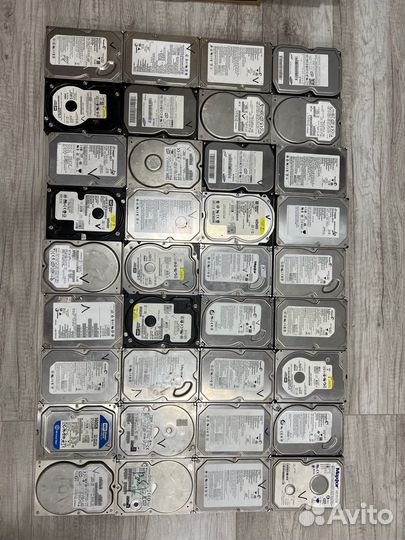 Жесткие диски живые и на доноры