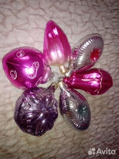 Игрушки новогодние советские