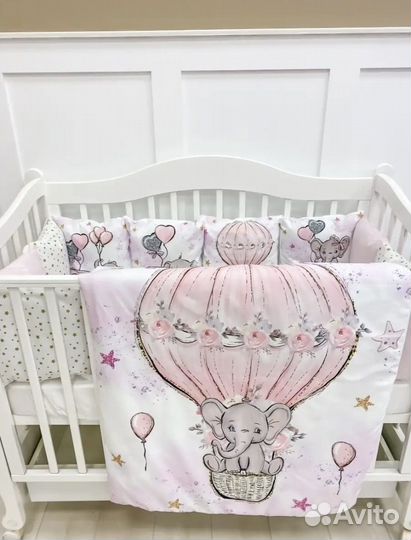 Бортики в кроватку