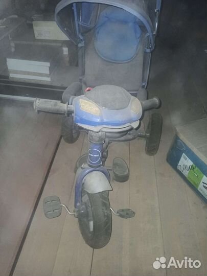 Детский велосипед с ручкой