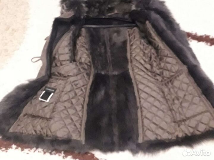 Дубленка натуральная женская 44