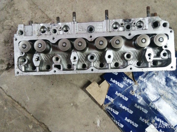 Головка блока цилиндров на газель