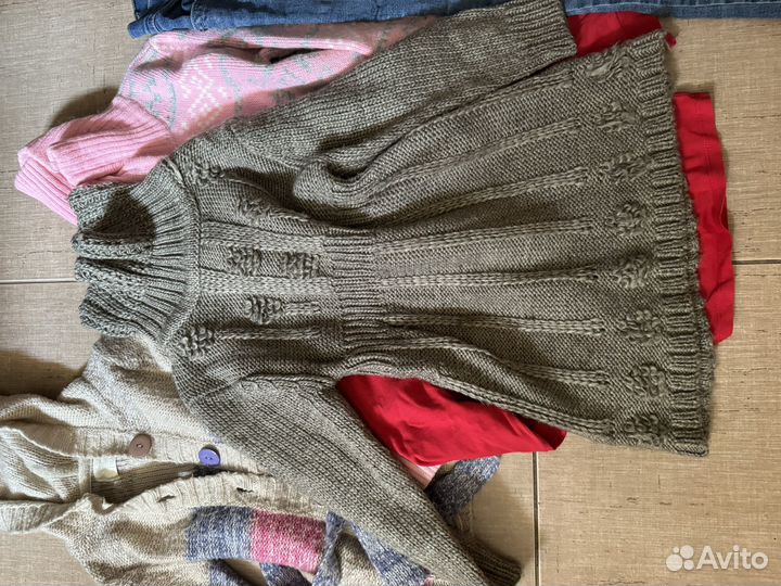 Детские вещи пакетом бесплатно на 4-5 лет девочка