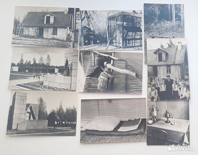 Советские открытки музей Сарай и Шалаш Ленина 1973