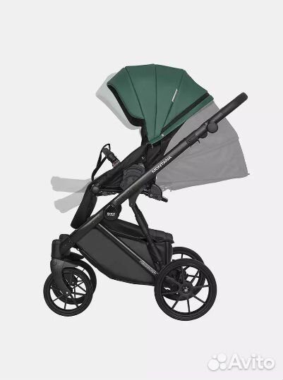 Коляска Riko Montana 3 в 1 Кожа Emerald. Новые