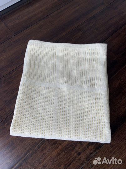 Плед детский вязаный