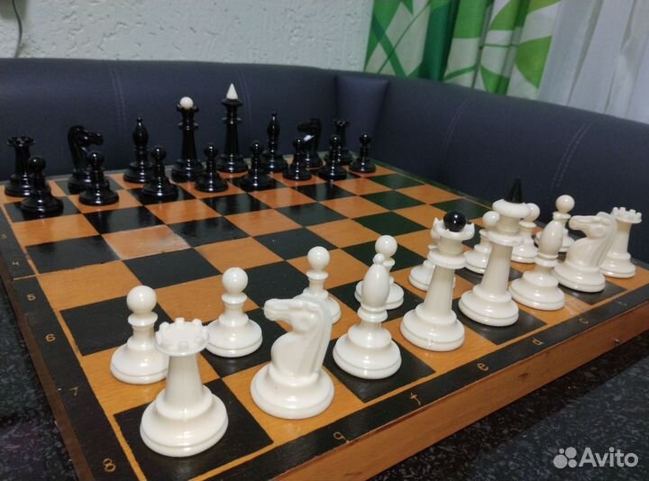 Шахматы ссср,карболит, винтажные,1979г