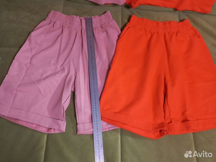 Костюм трикотажный шорты женский 42р