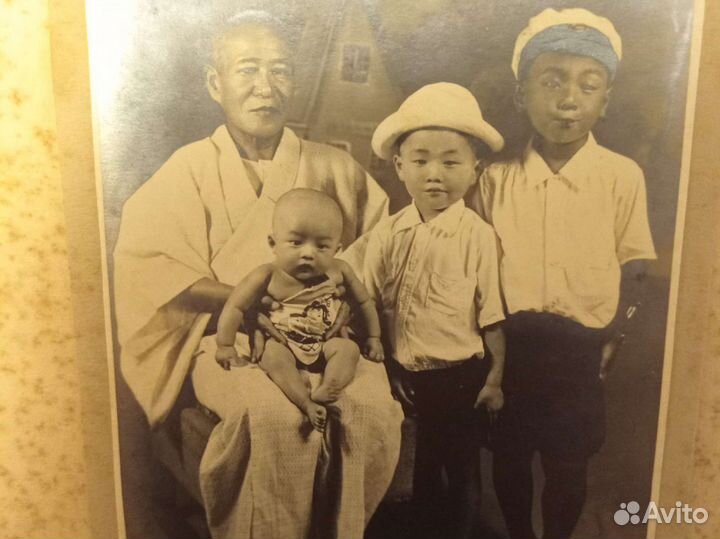 Антикварное японское фото (Семейный альбом)