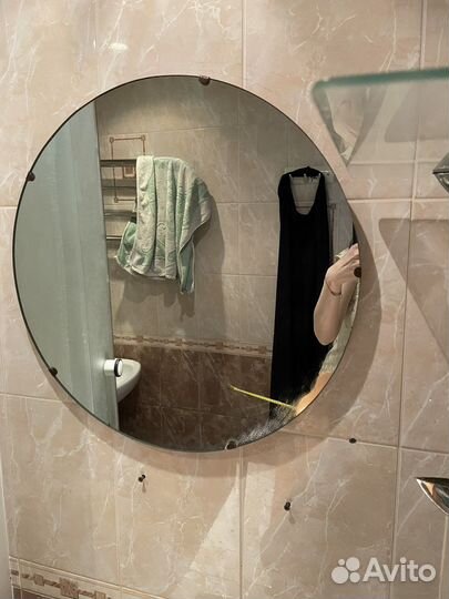Зеркало в ванную круглое