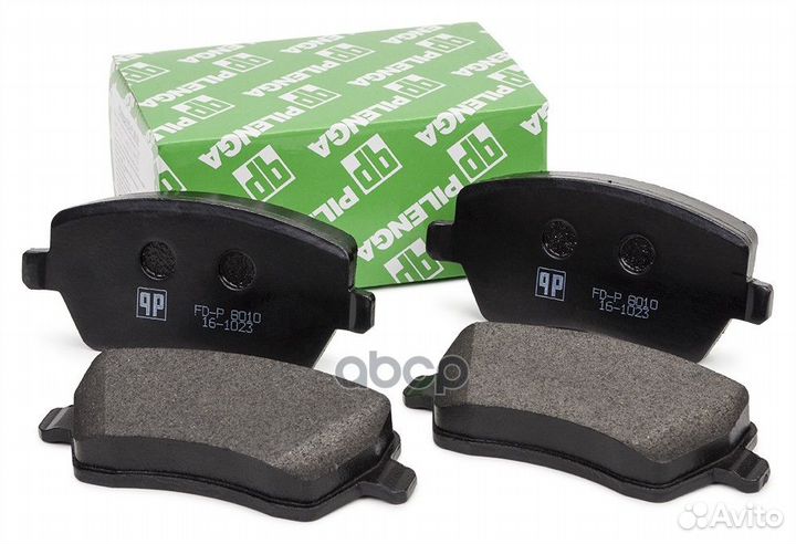 Колодки тормозные дисковые перед, прав, лев