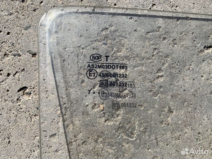 Стекло боковое правое ваз 2109-15