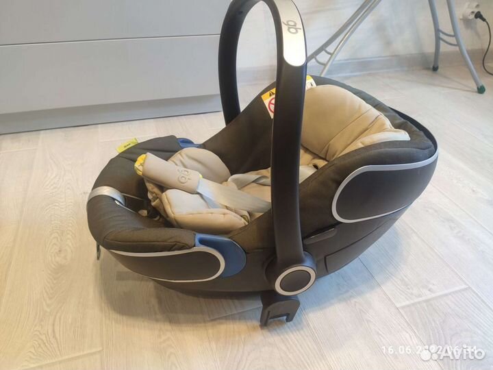 Коляска люлька с автокреслом