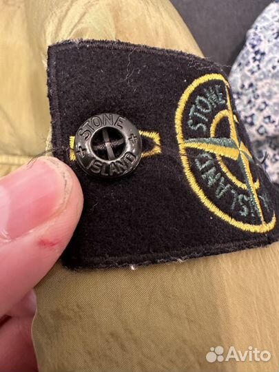 Пуховик зимний stone island