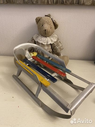 Санки для кукол, ретро