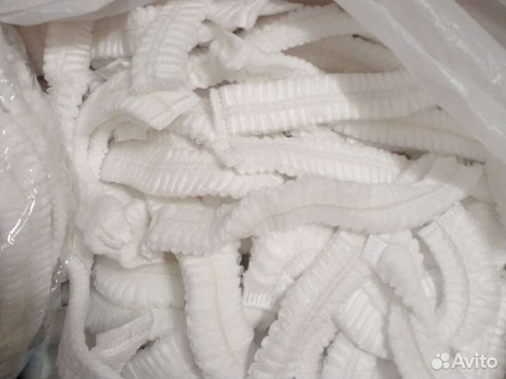 Шапочки одноразовые для процедур