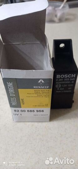 Реле накала свечей v9x infinity Nissan, renault