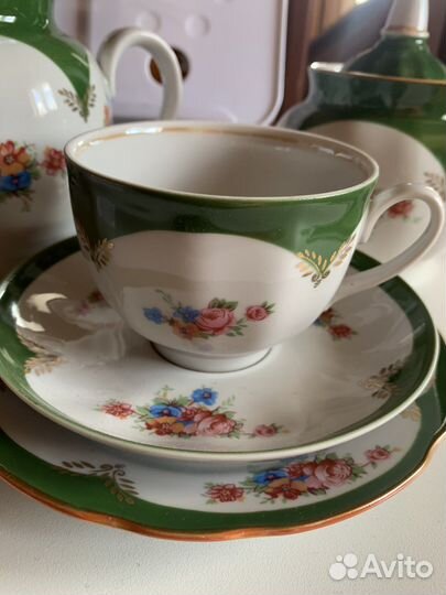 Сервиз чайный СССР новый