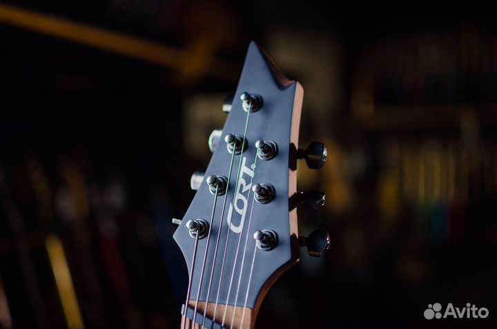 Электрогитара 7-струнная Cort Kx307Ms-Opbk (новая)