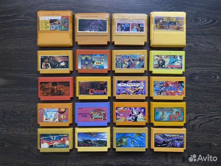 Картриджи для Dendy