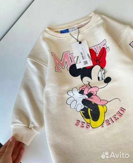 Детское платье туника zara Minnie 92-116