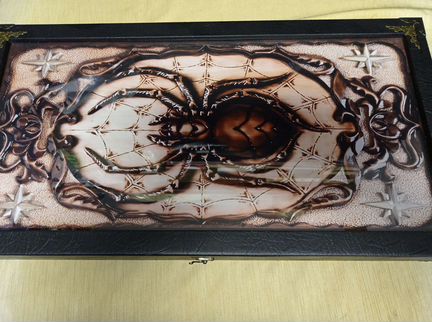 Нарды паук ручной работы
