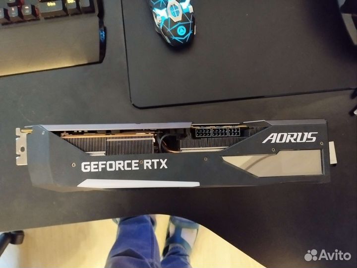 Видеокарта rtx 3070ti gigabyte aorus master 8GB