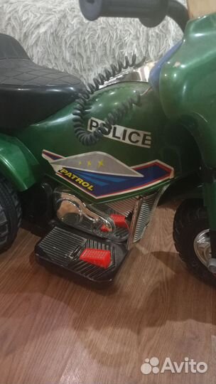 Детский электро мотоцикл бу