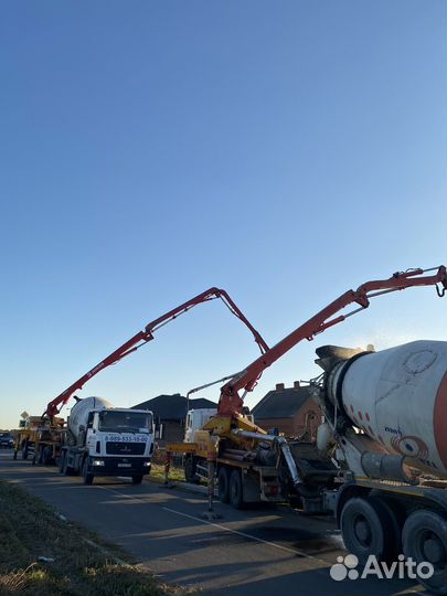 Услуги Авто бетононасоса