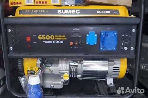 Генератор 6/6,5 кВт sumec SU8800