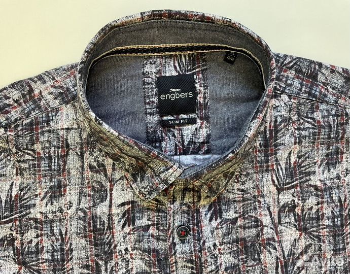 Рубашка мужская Engbers оригинал XL(43/44)